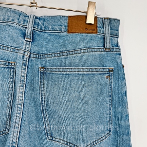 MADEWELL The Perfect Vintage Straight Jean: BCRF Selvedge Edition Mandell NG453 - Picture 5 of 8